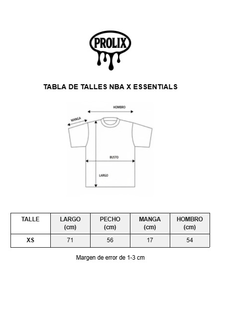 Remera Essentials x NBA