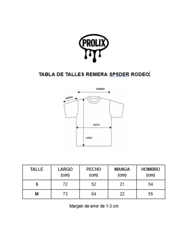 Remera Sp5der rodeo
