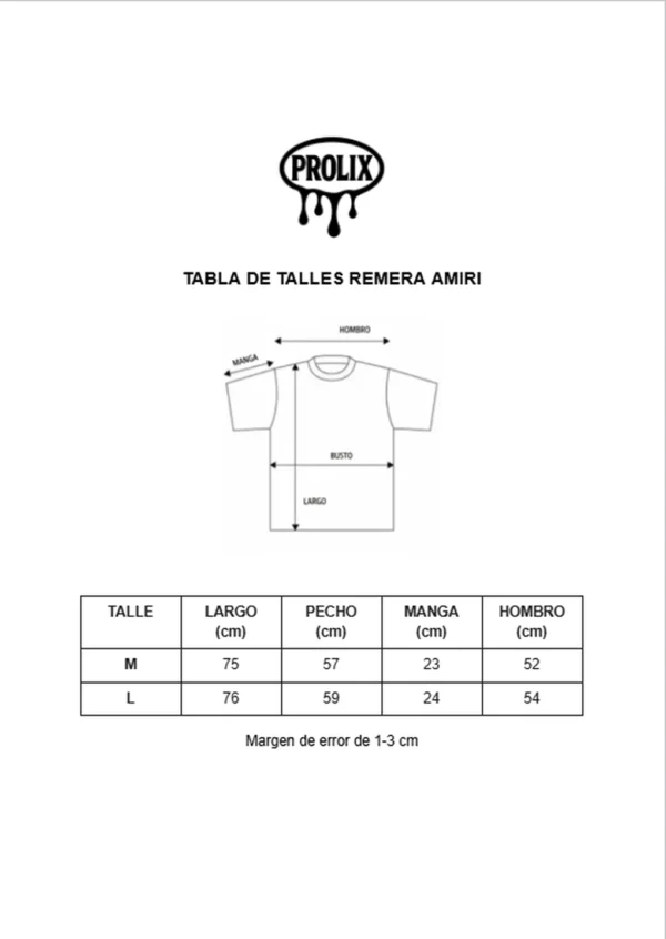 Remera Amiri straggered