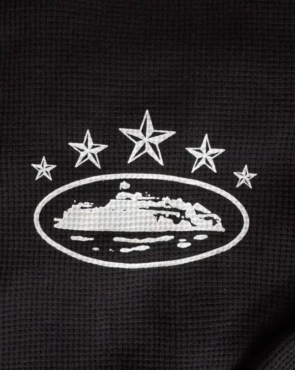 Remera Corteiz 5 starz waffle