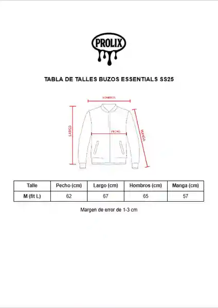Buzo Essentials ss25