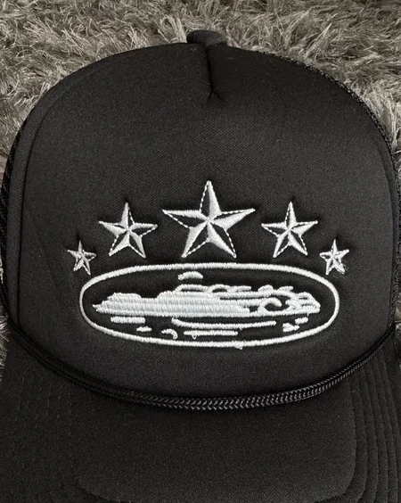 Gorra Corteiz 5 stars negra