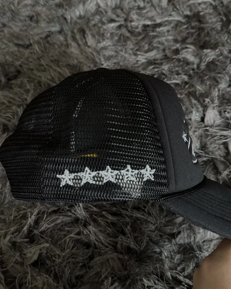 Gorra Corteiz 5 stars negra